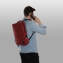 Zoozie Bags Bolsa para Portátil Resistente al Agua Rojo Claret